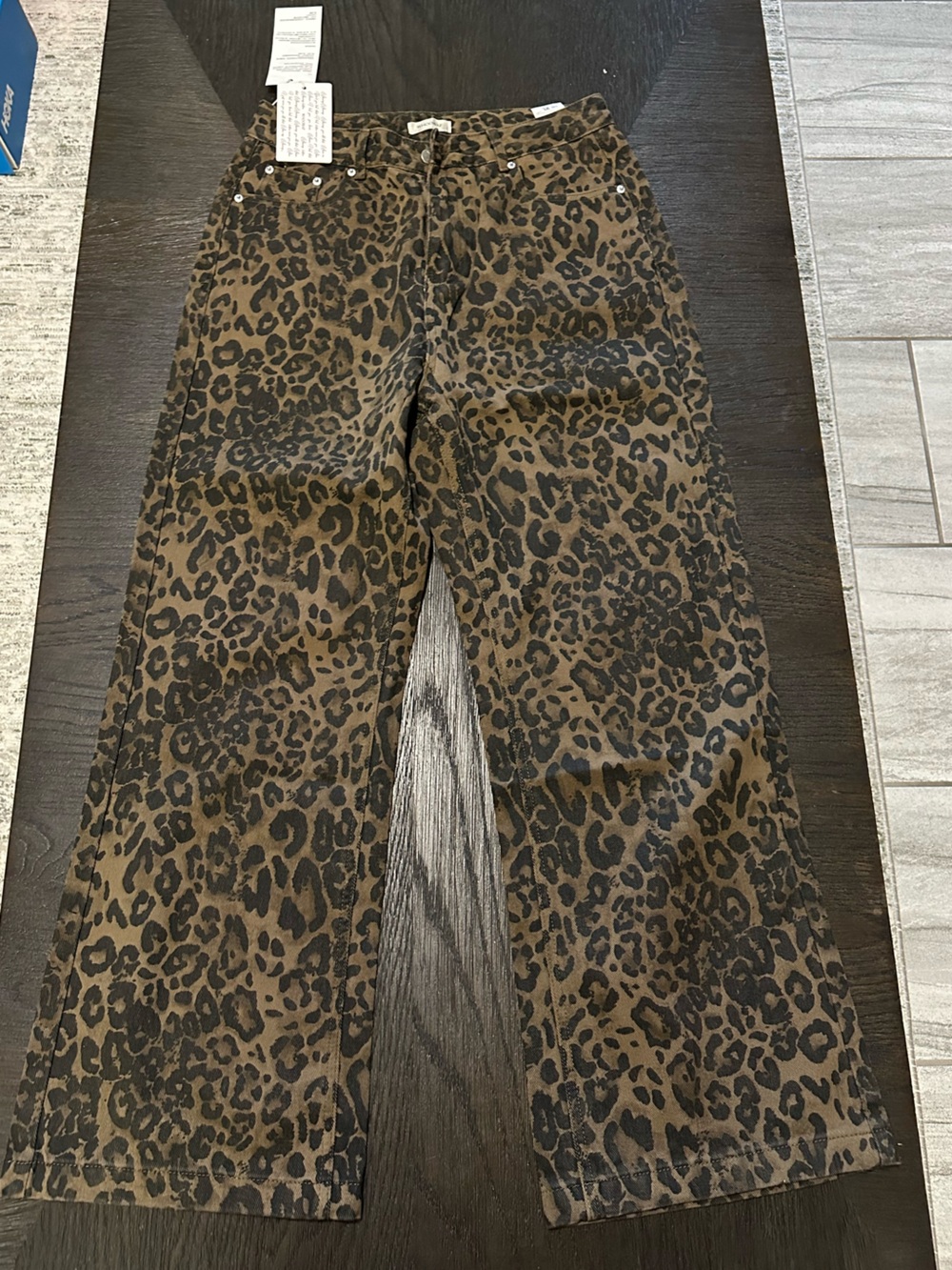 Whoowap Leonard Print Denim Jeans